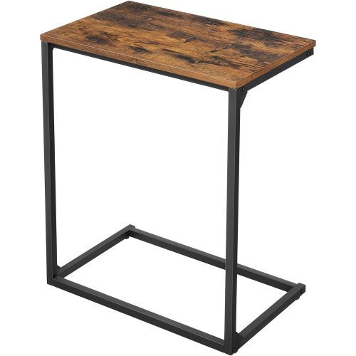 vasagle-masuta-depozitare-cu-cadru-metalic-maro-rustic-55x35x66cm