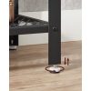 vasagle-masa-consola-cu-raft-din-plasa-metalica-maro-rustic-101x35x80cm