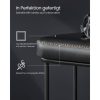 vasagle-bancheta-echo-cu-husa-din-piele-artificiala-cadru-din-otel-cerneala-neagra