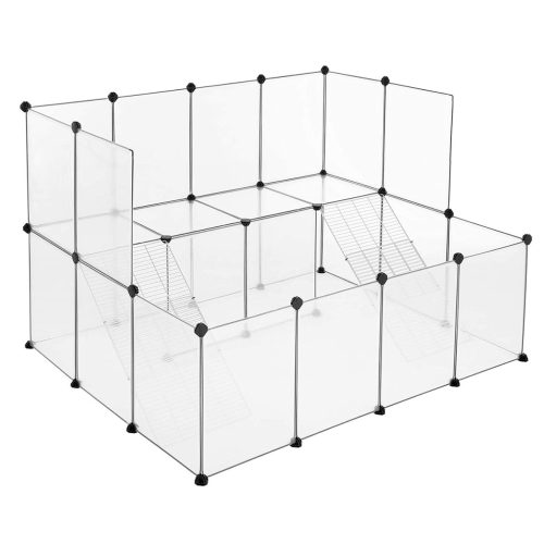 songmics-cusca-pentru-animale-de-companie-plastic-cu-elemente-transparente-alb