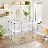 songmics-cusca-pentru-animale-de-companie-plastic-cu-elemente-transparente-scari-alb