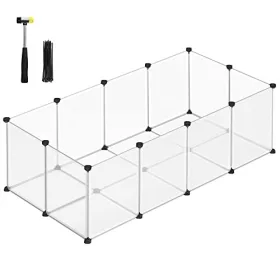songmics-cusca-pentru-animale-de-companie-cu-elemente-din-plastic-transparent-alb