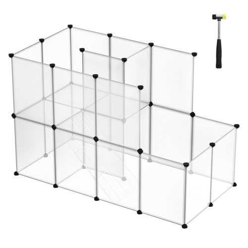 songmics-cusca-pentru-animale-de-companie-cu-elemente-transparente-din-plastic-alb-1