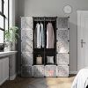 songmics-organizator-de-haine-cu-2-carlige-pentru-haine-negru-143x36x178cm
