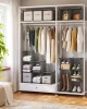 Suport modular pentru pantofi, 15 cutii interconectabile, gri
