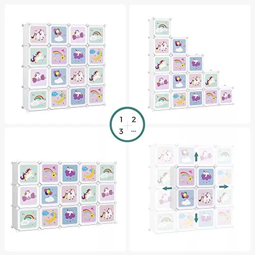 songmics-cutii-de-depozitare-cuburi-organizatoare-modulare-din-plastic-16-buc-alb