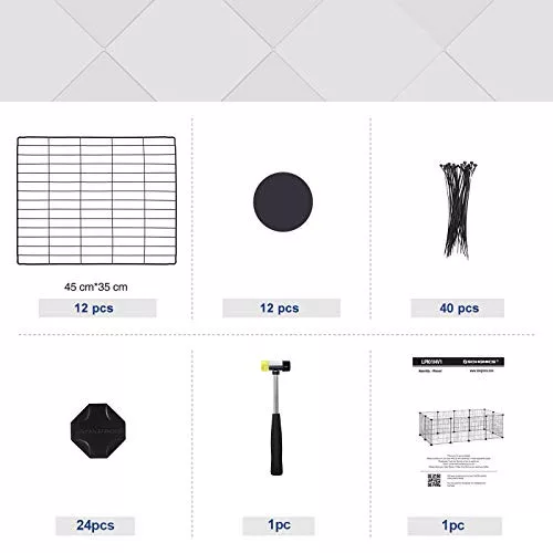 songmics-cusca-metalica-pentru-animale-de-companie-pentru-cobai-hamsteri-iepuri-negru