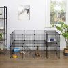 songmics-cusca-metalica-pentru-animale-de-companie-cobai-iepure-hamster-36-panouri-negru