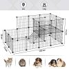 songmics-cusca-metalica-pentru-animale-de-companie-pentru-cobai-hamster-iepure-negru