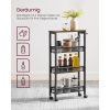 vasagle-carucior-de-bucatarie-carucior-cu-4-rafturi-maro-rustic-si-negru-45x13x77cm