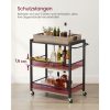 vasagle-carucior-de-bucatarie-raft-de-depozitare-turcoaz-maro-si-negru-72x40x86cm