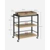 vasagle-carucior-de-bucatarie-raft-de-depozitare-turcoaz-maro-si-negru-72x40x86cm