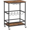 vasagle-carucior-de-bucatarie-raft-de-depozitare-rulant-maro-rustic-60x40x82cm