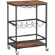 vasagle-carucior-de-bucatarie-raft-de-depozitare-rulant-maro-rustic-60x40x82cm