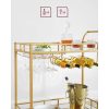 vasagle-carucior-de-servire-de-culoare-aurie-cu-doua-rafturi-cu-oglinda-38-x-86-x-90-cm