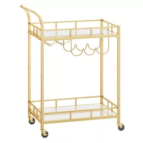 vasagle-carucior-de-servire-de-culoare-aurie-cu-doua-rafturi-cu-oglinda-65x38x90cm