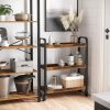 vasagle-carucior-de-bucatarie-raft-de-depozitare-rulant-maro-rustic-66x26x85cm