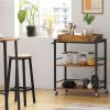 vasagle-carucior-de-bucatarie-raft-de-depozitare-rulant-maro-rustic-72x40x86cm