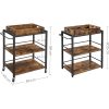 vasagle-carucior-de-bucatarie-raft-de-depozitare-rulant-maro-rustic-72x40x86cm
