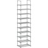 songmics-raft-depozitare-pantofi-cu-cadru-metalic-cu-10-niveluri-gri-45x30x174cm