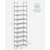 songmics-raft-depozitare-pantofi-cu-cadru-metalic-cu-10-niveluri-gri-45x30x174cm