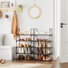 songmics-set-de-2-rafturi-pentru-pantofi-2x5-niveluri-stivuibile