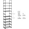 songmics-set-de-2-rafturi-pentru-pantofi-2x5-niveluri-stivuibile