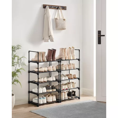 songmics-raft-depozitare-pantofi-cu-cadru-metalic-cu-10-niveluri-negru-45x30x174cm
