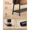 vasagle-bancheta-de-depozitare-a-pantofi-cu-cadru-din-otel-1-sertar-maro-rustic-80x30x63cm