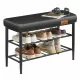 vasagle-bancheta-pentru-pantofi-echo-2-niveluri-husa-din-piele-ecologica-neagra-30-x-80-x