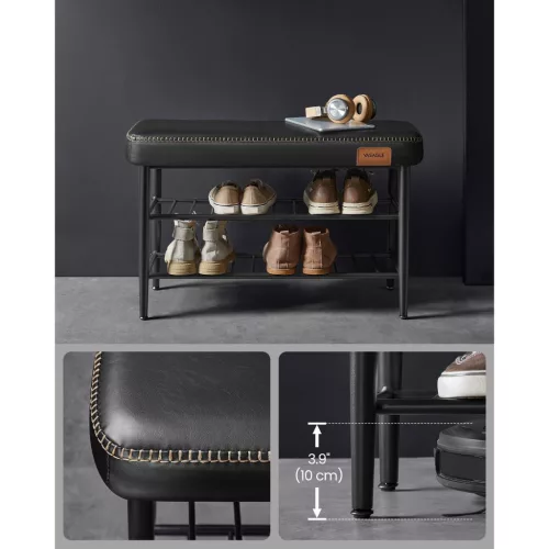 vasagle-bancheta-pentru-pantofi-echo-2-niveluri-husa-din-piele-ecologica-neagra-30-x-80-x