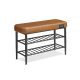 vasagle-bancheta-pentru-pantofi-echo-2-niveluri-husa-din-piele-artificiala-maro-30-x-80-x