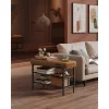 vasagle-bancheta-pentru-pantofi-echo-2-niveluri-husa-din-piele-artificiala-maro-30-x-80-x