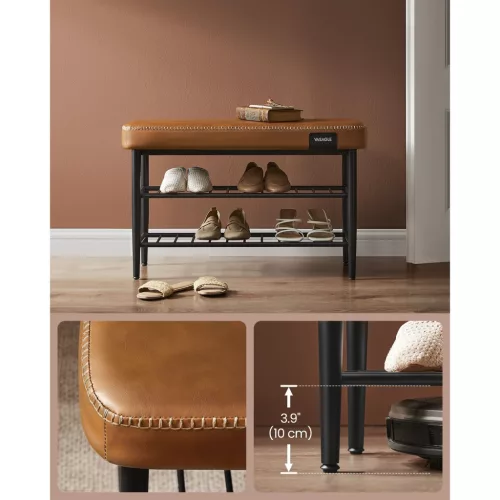 vasagle-bancheta-pentru-pantofi-echo-2-niveluri-husa-din-piele-artificiala-maro-30-x-80-x
