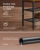 vasagle-bancheta-pentru-pantofi-echo-2-niveluri-husa-din-piele-artificiala-maro-30-x-80-x