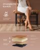 vasagle-bancheta-pentru-pantofi-echo-2-niveluri-husa-din-piele-artificiala-maro-30-x-80-x