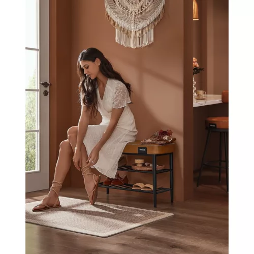 vasagle-bancheta-pentru-pantofi-echo-2-niveluri-husa-din-piele-artificiala-maro-30-x-80-x