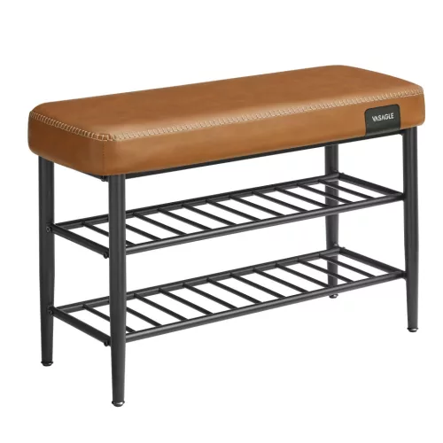 vasagle-bancheta-pentru-pantofi-echo-2-niveluri-husa-din-piele-artificiala-maro-30-x-80-x