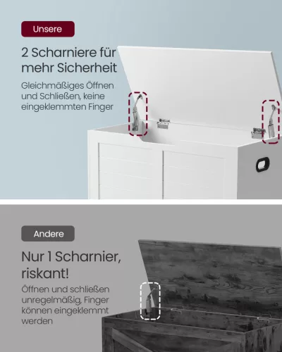 Ladă de depozitare, suport pentru pantofi cu capac rabatabil, alb, 40 x 80 x 46 cm