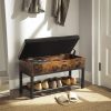 vasagle-bancheta-depozitare-pantofi-cu-sezut-captusit-maro-rustic-70x30x45cm