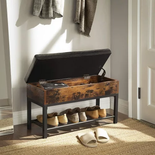 vasagle-bancheta-depozitare-pantofi-cu-sezut-captusit-maro-rustic-70x30x45cm