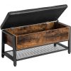 vasagle-bancheta-depozitare-pantofi-cu-sezut-captusit-maro-rustic-100x40x47cm