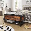 vasagle-bancheta-depozitare-pantofi-cu-sezut-captusit-maro-rustic-100x40x47cm