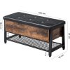 vasagle-bancheta-depozitare-pantofi-cu-sezut-captusit-maro-rustic-100x40x47cm