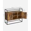 vasagle-comoda-cu-blat-din-sticla-securizata-rafturi-deschise-si-doua-usi-maro-rustic