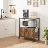 vasagle-comoda-cu-doua-usi-si-rafturi-deschise-maro-rustic-80x35x80cm