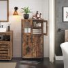 vasagle-bufet-depozitare-multifunctionala-cu-4-usi-maro-rustic-60x30x108cm