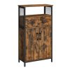 vasagle-bufet-depozitare-multifunctionala-cu-2-usi-si-2-sertare-maro-rustic-60x30x108cm