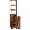 vasagle-dulap-inalt-cu-rafturi-pentru-baie-living-maro-rustic-37x30x164cm