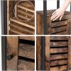 vasagle-dulap-inalt-cu-rafturi-pentru-baie-living-maro-rustic-37x30x164cm